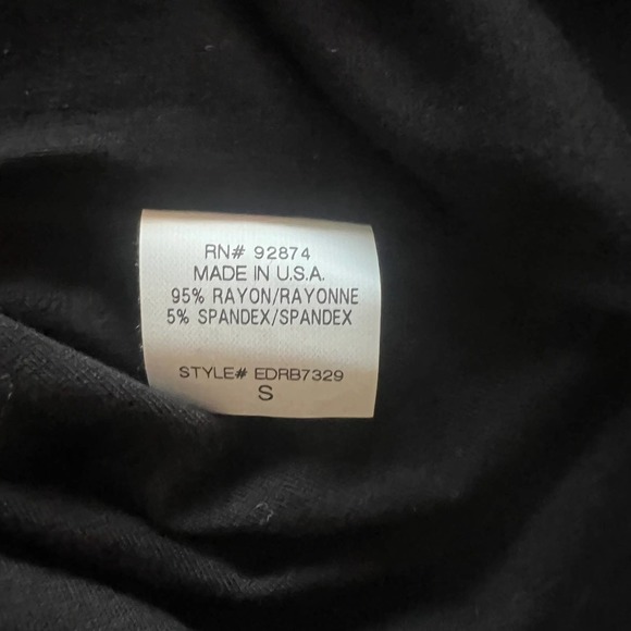 ELLA Moss Colorblock Bodycon Midi Dress Sleeveless Black Gray Size S NWT - Picture 7 of 10